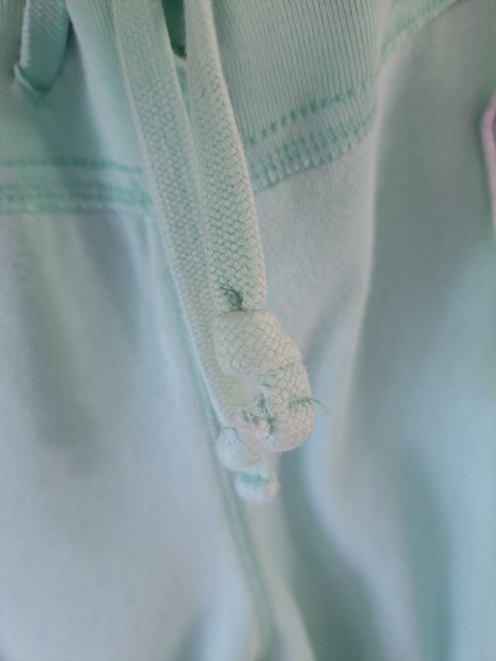 Y2K Mint Green Mossimo Supply Co. Cali 84 Lounge Pants XXL Spell Out College - Picture 3 of 12